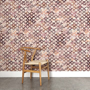 Tapestry Wallpaper – Rose Gold | Half Drop by Yard