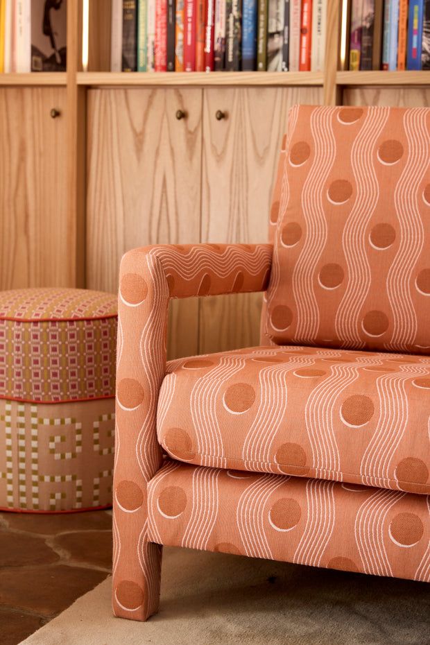 Terracotta - Juggle Fabric - Sunbrella® Outdoor Acrylic | Supply Showroom