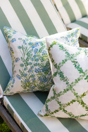 Blue Fabric - Foxgloves Outdoor | Solution Dyed Polyester | Supply Showroom