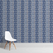 Denim Wallpaper – Three x Three | Clay Coated Roll