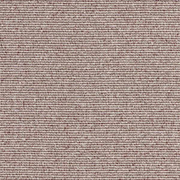 Close-up view of a yard of fabric with a solid maroon color.