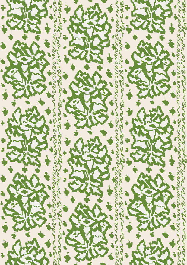 Grass Tussie Mussie Fabric – Linen Cotton Blend by the Yard