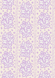 Tussie Mussie Wallpaper in Lilac – Non-Woven Double Roll