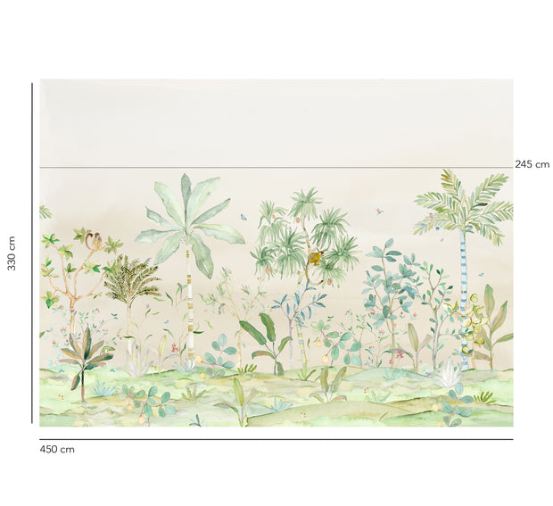 Nude - Wallpaper - Ubatuba Panoramic Mural | Supply Showroom
