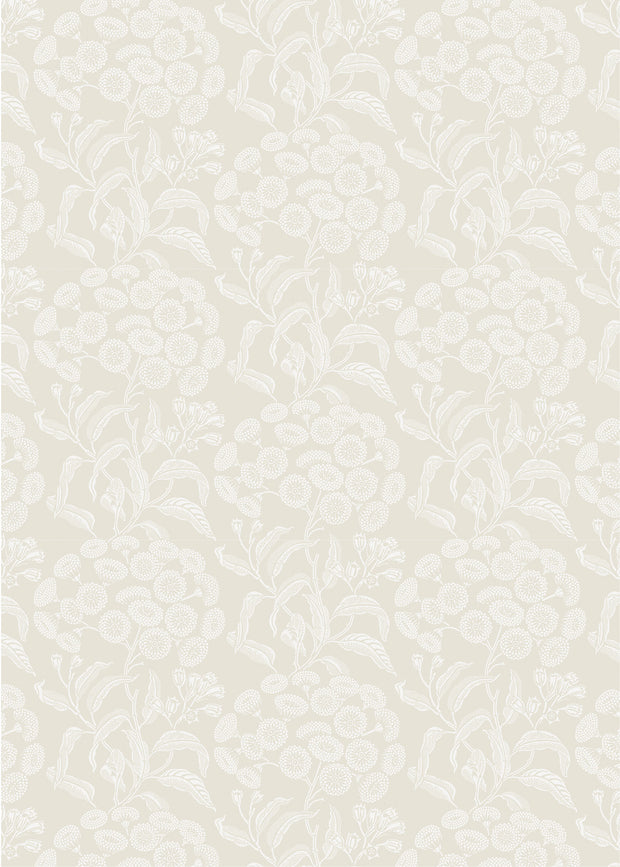 Bone - WP | Angophora Wallpaper Sold by the Yard, 28" Trimmed Width