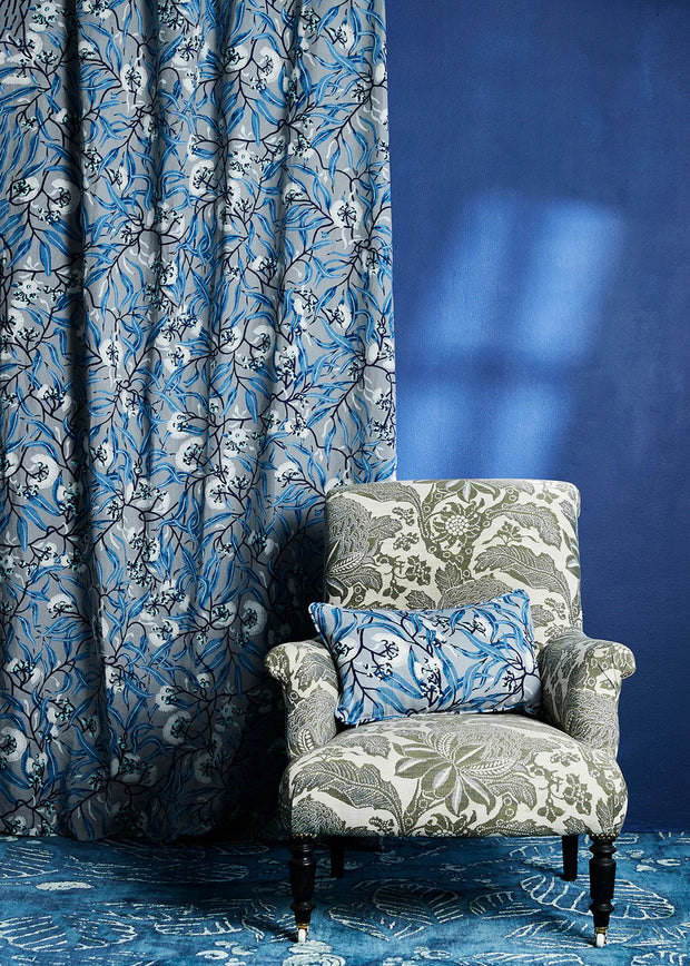 Blue River Gum Fabric – 100% Linen, 56" Wide