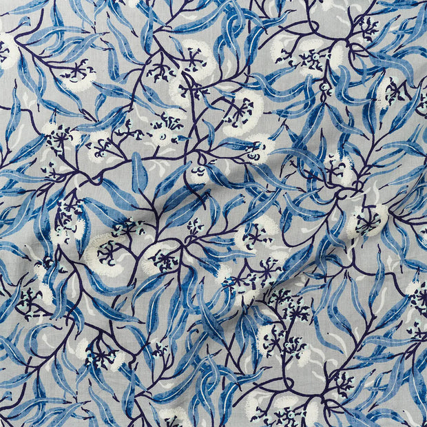 Blue River Gum Fabric – 100% Linen, 56" Wide