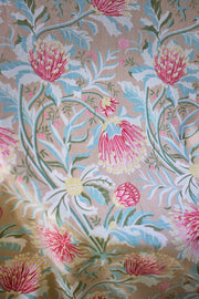 Earth Matchstick Banksia Fabric | 100% Linen | Supply Showroom