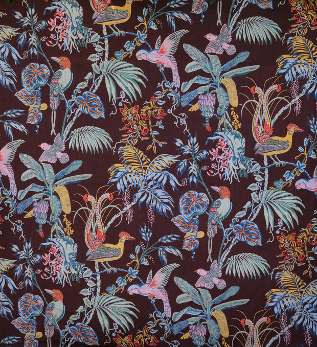 Cocoa Paradise Fabric – 100% Linen, 56" Wide, 3 Yard Minimum