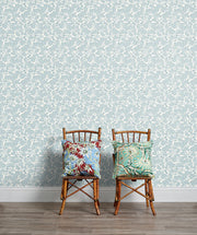 Stringybark Wallpaper – Blue | Contemporary Textured Wall Covering