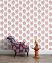 Cherry Cameo Wallpaper | Luxury Patterned Wall Decor