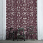 Kaleidoscope - Vintage Scarf Wallpaper - Premium Quality | Supply Showroom