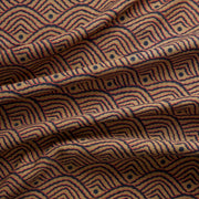 Russet - Valley Dot Fabric - Hand Blocked Linen Cotton | Supply Showroom