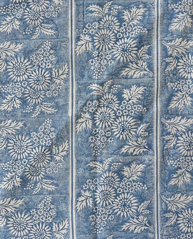 Bluebell on Natural Vintage Bouquet Fabric | Supply Showroom