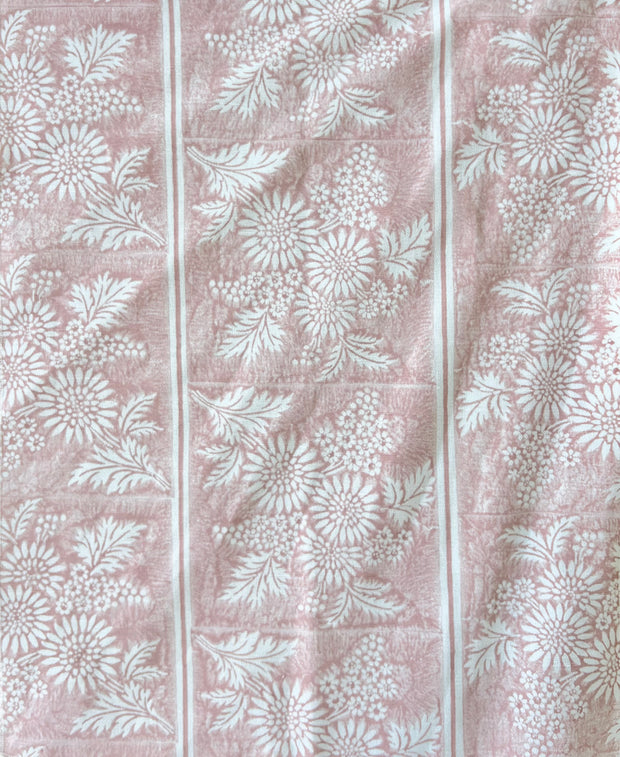 Dusty Pink on Ivory Vintage Bouquet Fabric | Supply Showroom