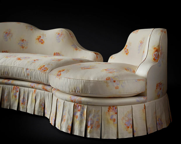 One Colorway - F Blurry Floral Fabric | Linen-Cotton Blend | Supply Showroom