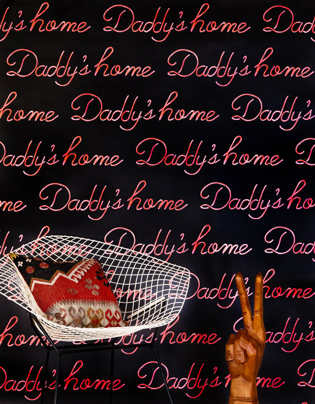 Pink Wallpaper – Daddy’s Home | Pearlized Metallic WP Roll