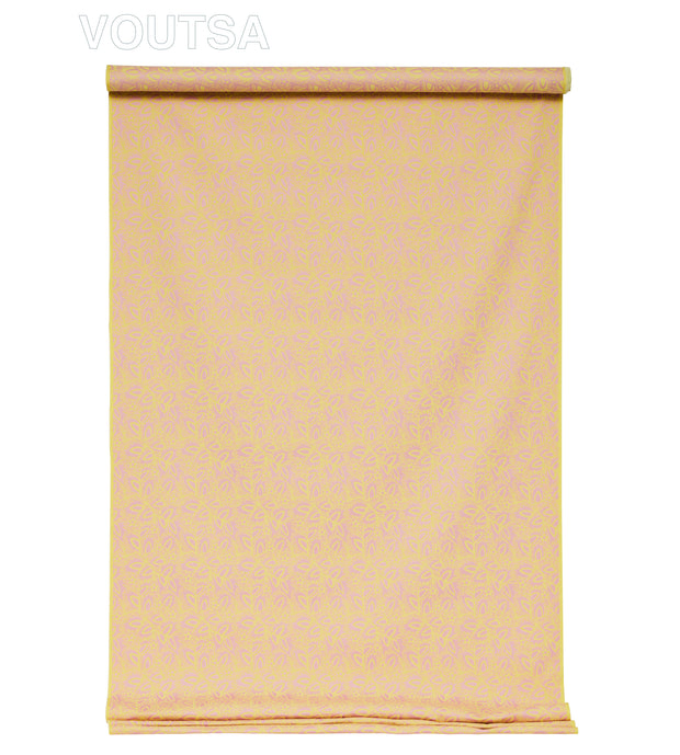Pink and Yellow - F Deco Floral Performance Woven Fabric | 100% Acrylic | Supply Showroom