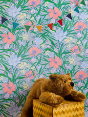 Ester Everyday Blooms Wallpaper | Clay Coated Designer WallcoveringPro