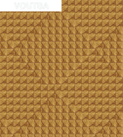 Tramp Box Bricks Diamond Wallpaper – Monochrome, Clay Coated Roll