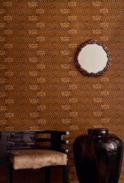 Tramp Brick Wall Wallpaper – Clay Coated, 5-Yard Roll