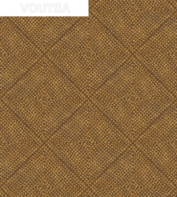 Tramp Ziggurats Wallpaper – Clay Coated 54"x5yd Roll | One Colorway