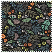 Ebony Luella Linen/Cotton Fabric - 55.9" Width, 18" x 30.7" Repeat | SupplyShowroom