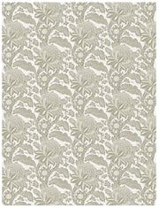 Waratah Wallpaper – Camel | Elegant Contemporary Floral Wall Covering