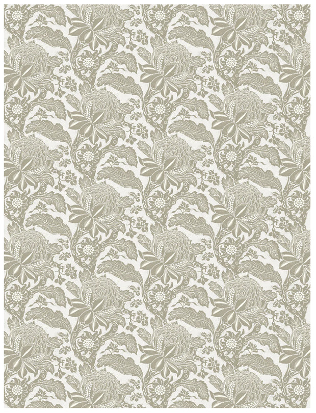 Waratah Wallpaper – Camel | Elegant Contemporary Floral Wall Covering