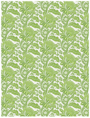 Waratah Wallpaper – Green | Modern Botanical Floral Wall Covering