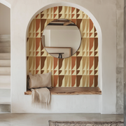 One Colorway - Waves Wallpaper - Non-Woven Fiber, Straight Match | Supply Showroom