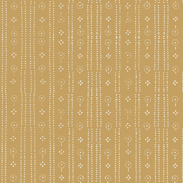 Saffron Wallpaper – Birdlip Path Collection | Coated Parchment Wallcovering