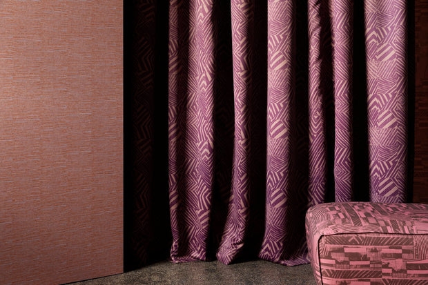 Mountain Berry Commercial Sheer - Defragmentation Fabric - 100% Polyester | Supply Showroom