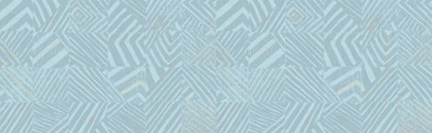 Lagoon Indoor Poly Weave Defragmentation Fabric – Willie Weston x Lisa Waup