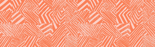 Papaya Indoor Poly Weave Defragmentation Fabric – Willie Weston x Lisa Waup