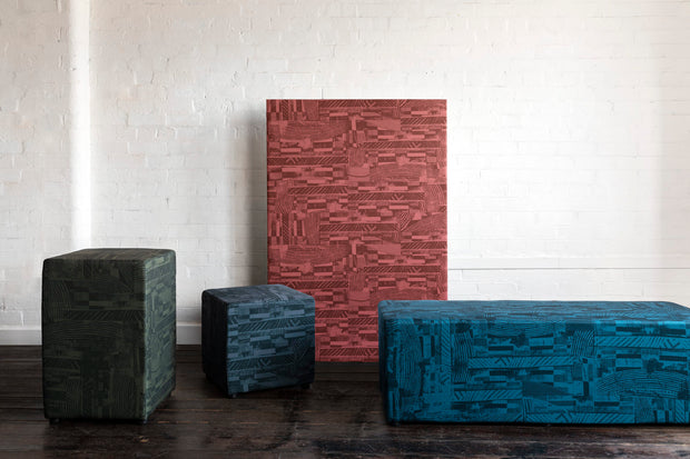 Plum Indoor Poly Weave Fabric – Oneness by Willie Weston x Lisa Waup
