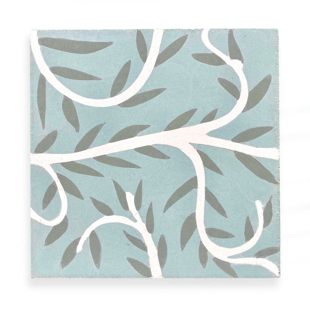 Forest Green/Blanc/Fountain - Tile
