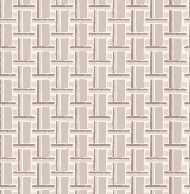Dark Sand Wallpaper – Woven, Toll Coated Non-Woven, 27.5” Wide