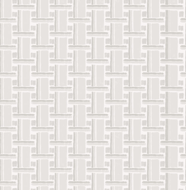 Gray Wallpaper – Woven Design on Toll Coated Non-Woven, 27.5” Wide