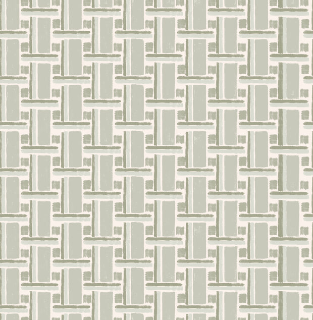 Moss Wallpaper – Woven Design on Toll Coated Non-Woven, 27.5” Wide