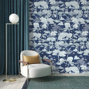 Dark Blue - Aleteo Wallpaper | 50cm x 10m Panels