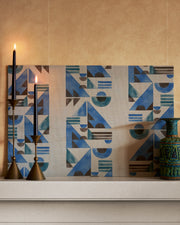 Denim Wallpaper – Banda | 34" Fineweave, Sold by Yard