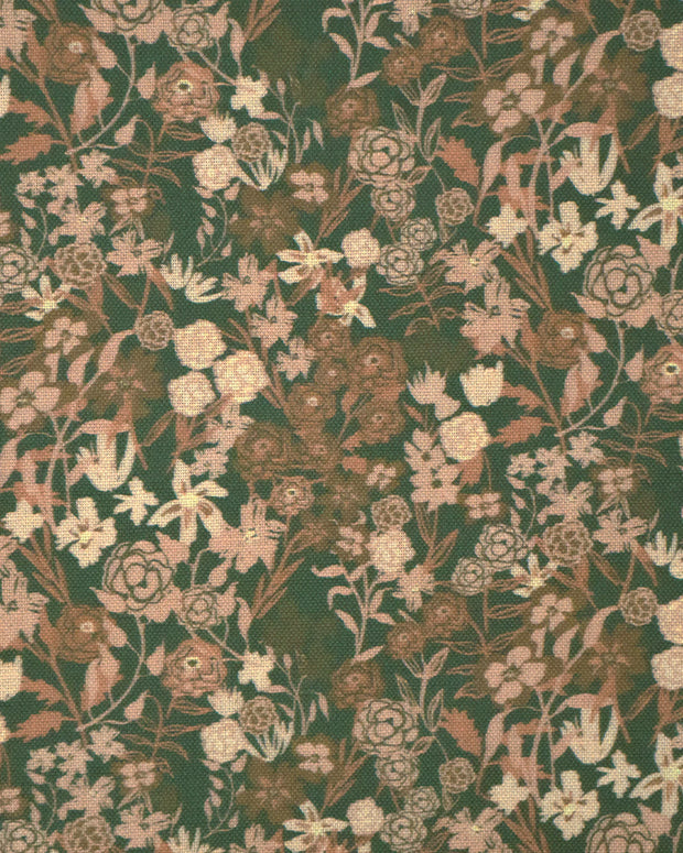 Camden Fabric – Bea Collection, Belgian Cotton Linen Blend by the Yard