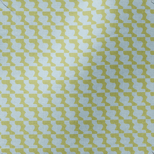 Blue Fern - Chloe Belgian Linen Fabric | 100% Linen | Sold by the Yard