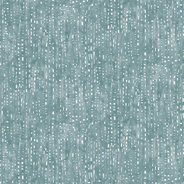 Peacock - Cloudburst Fabric - 100% Linen - 56" Repeat | Supply Showroom