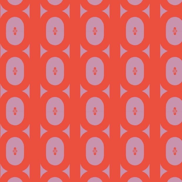 Corin Pink - Linen Cotton Blend Fabric - 5.4" Repeat | Supply Showroom

