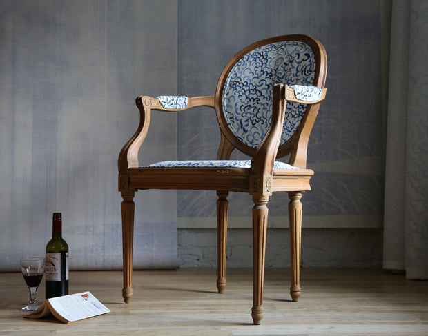 Eve Blue - Salcombe Performance Fabric - Durable Polyester - Premium Quality | Supply Showroom