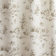 Whispering Grass Dunes Fabric – 100% Linen, 59" Width, 56" x 27.6" Repeat