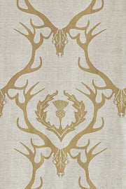 Gold - Deer Damask - Premium Quality | Supply Showroom