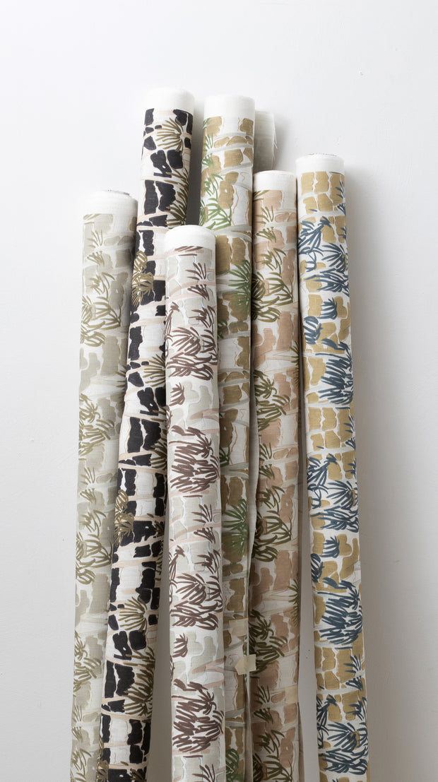 Gold Sunset Fabric - Breeze | 100% Linen | Supply Showroom